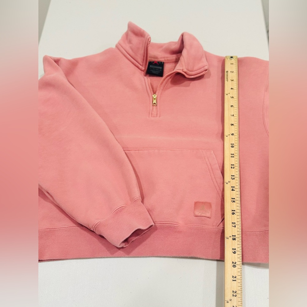 Nike Jordan Flight Women's Sweatshirt Oversized‎ Sienna Size XS - Picture 8 of 9